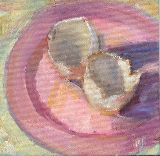 egg shells on plate