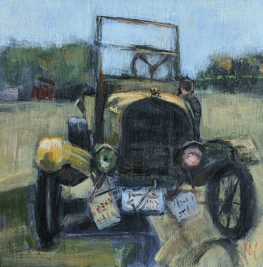 model t front view