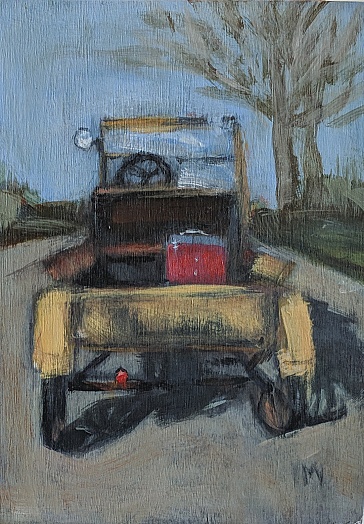 model t rear
