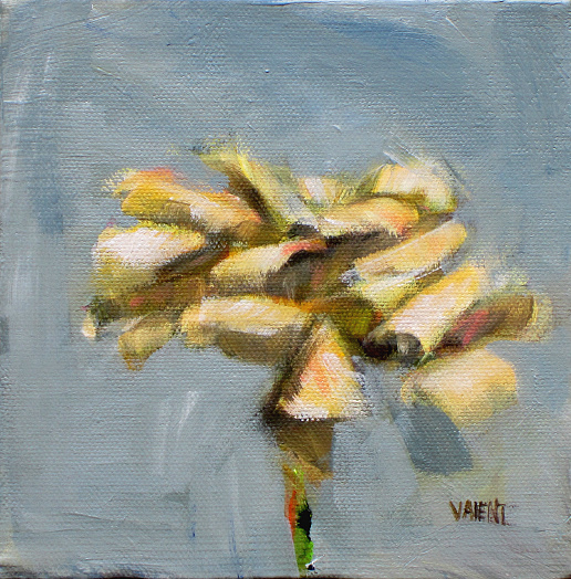 Unfurling flower petals